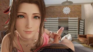 Aerith Handjob