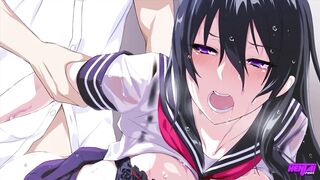 HENTAI PROS - Gorgeous Brunette Student President Loses Her Virginity Over The Outcast Boy