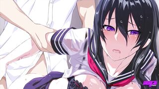 HENTAI PROS - Gorgeous Brunette Student President Loses Her Virginity Over The Outcast Boy