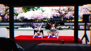 POV Virtual Reality Two Girls On Sex Kpop Music!