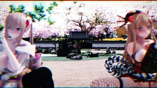 POV Virtual Reality Two Girls On Sex Kpop Music!