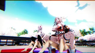 POV Virtual Reality Two Girls On Sex Kpop Music!