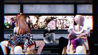 POV Virtual Reality Two Girls On Sex Kpop Music!