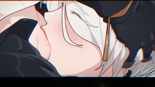 Nier Automata 2B In Super Romantic Sex Hentai!