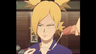 TEMARI RECEIVES A GREAT FACIAL WHILE IN THE DINING ROOM ANIMATED UNCENSORED