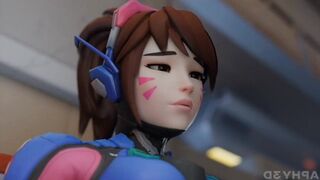 D.va Overwatch Enjoy CULONA Creampie Overwatch Hentai 4k 60FpS