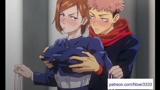 Jujutsu Kaisen Nobara Kugisaki and Yuji Itadori Hentai Story