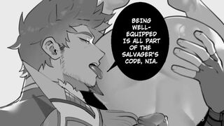 Nia x Rex, Best Ship In Xenoblade~????❤️ [Xenoblade Chronicles Hentai Comic Animation]