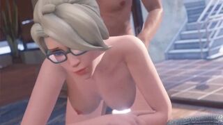 D.va Overwatch BUSTY ASS CREAMY CREAMPIE Overwatch ANIMATED 4k 60Fp10