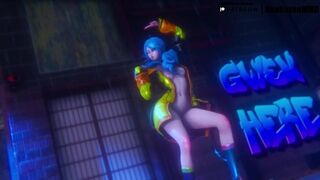 [MMD]IVE - Baddie (Soraka/Gwen/Ahri/Xayah) [StripSwap ver.]