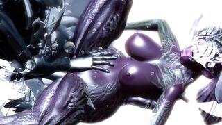 Lustful Alien Wanted Human Cock In Space ~ Second Life