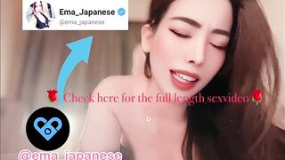 Japanese model uncensored creampie pov