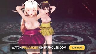 Mmd R-18 Anime Girls Sexy Dancing Clip 263