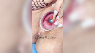 injecting ink into my uterus full video on Clips4Sale