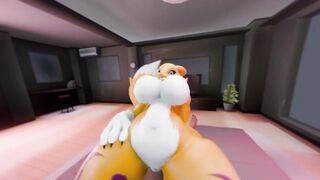 Thick Renamon Creampie Pokemon Furry Yiff 3D Hentai Animation