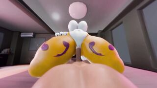 Thick Renamon Creampie Pokemon Furry Yiff 3D Hentai Animation