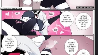 Loona fucks Millie with her FUTA cock ❤ Helluva Boss Hentai