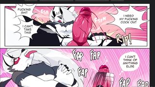 Loona fucks Millie with her FUTA cock ❤ Helluva Boss Hentai