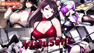 【VirtuSens】Sexy Hentai，Evangelion，AYANAMI，Asuka，HMV, Hentai Music Video