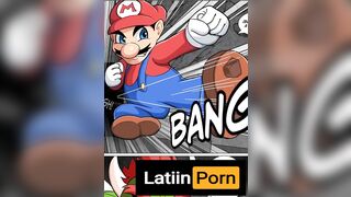 Browser breaks Princess Peach's vagina and Mario is late to the rescue