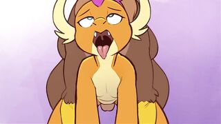 Cram Sesh: Xtra Credit - Dragon Yiff Cartoon Porn Animation