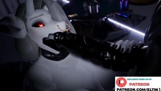 Futanari Furry Do Deep Blowjob And Getting Cum In Mouth | Hottest Futa Furry Hentai 4k 60fps