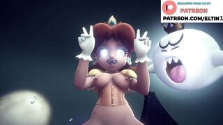 Princess Peach And Daisy Amazing Hentai Adventures In Land Of Halloween | Mario Hentai 4k