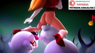 Princess Peach And Daisy Amazing Hentai Adventures In Land Of Halloween | Mario Hentai 4k