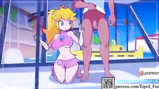 Hot Princess Peach Get Fucked So Rough - Mario Bros Hentai 3D