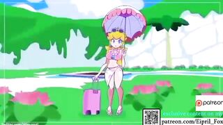 Hot Princess Peach Get Fucked So Rough - Mario Bros Hentai 3D