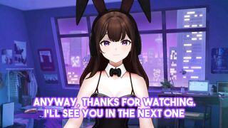 Bunny Vtuber Hentai React: Talking to tall people