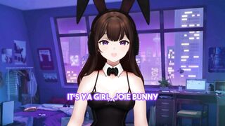 Bunny Vtuber Hentai React: Talking to tall people