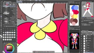 A big update for pomni| SPEED drawing +18????