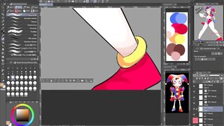 A big update for pomni| SPEED drawing +18????