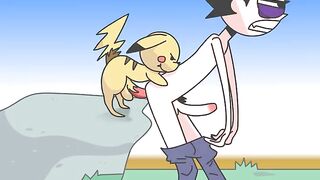 PokeTrainer Gets Railed By Pikachu COCK! Pokemon Hentai