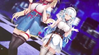 Mmd R-18 Anime Girls Sexy Dancing Clip 292