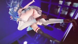 Mmd R-18 Anime Girls Sexy Dancing Clip 292