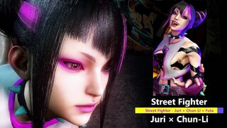 Street Fighter - Juri × Chun-Li × Futa - Lite Version