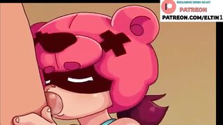 Nita Do Cute Blowjob And Getting Cum In Mouth | Hottest Brawl Stars Hentai 4k 60fps