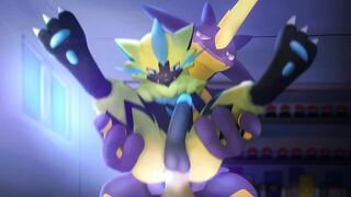 Zeraora & Toxtricity Lewd Training Pokemon Fucking Hentai Animation