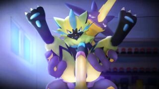 Zeraora & Toxtricity Lewd Training Pokemon Fucking Hentai Animation