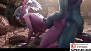 Elf Girl Hot Fucked And Getting Big Creampie | Hot WOW Hentai 4k