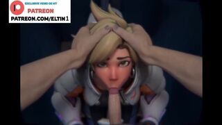 Tracer Hard Fucked For Tickets In Toilet Stall | Best Overwatch Hentai 4k 60fps