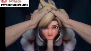 Tracer Hard Fucked For Tickets In Toilet Stall | Best Overwatch Hentai 4k 60fps