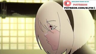 Amazing B2 Hot Dick Riding And Getting Creampie | Nier Automata Hentai 60fps