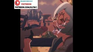 Purah Do Amazing Blowjob And Getting Cum On Face | Best Zelda Hentai 4k 60fps