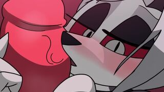 Helluva Boss Loona Nasty Blowjob Furry Hentai Cartoon