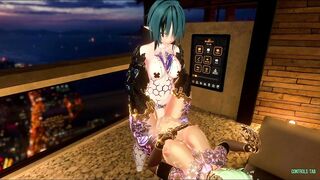 Futa fucking their friend beside the pool. Plap plap sounds - Vrchat