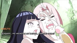 Naruto Fucking Sakura and Hinata to Save the World - Naruto Porn Game