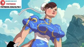 Hot Chun Li Enjoy Big Dick After Fighting And Getting Big Creampie | Best Street Fighter Hentai 4k